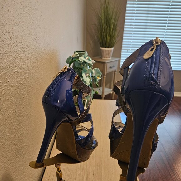 G BY GUESS WOMEN'S HEELS SIZE 9.5 - Picture 3 of 4